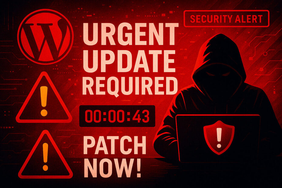 Urgent Wordpress Update
