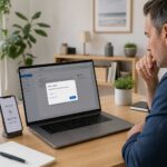 Person troubleshooting email not sending after a password change