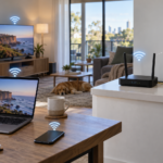 Multiple home devices connected to Wi-Fi while the internet connection beyond the modem or router is unavailable